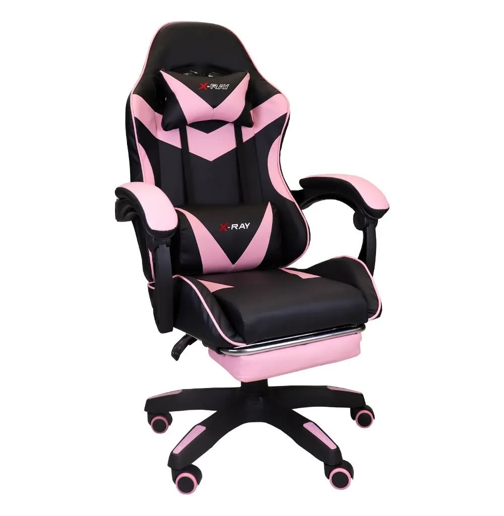 Cadeira gamer X-ray confortável para jogos e escritório ergonômica reclinável