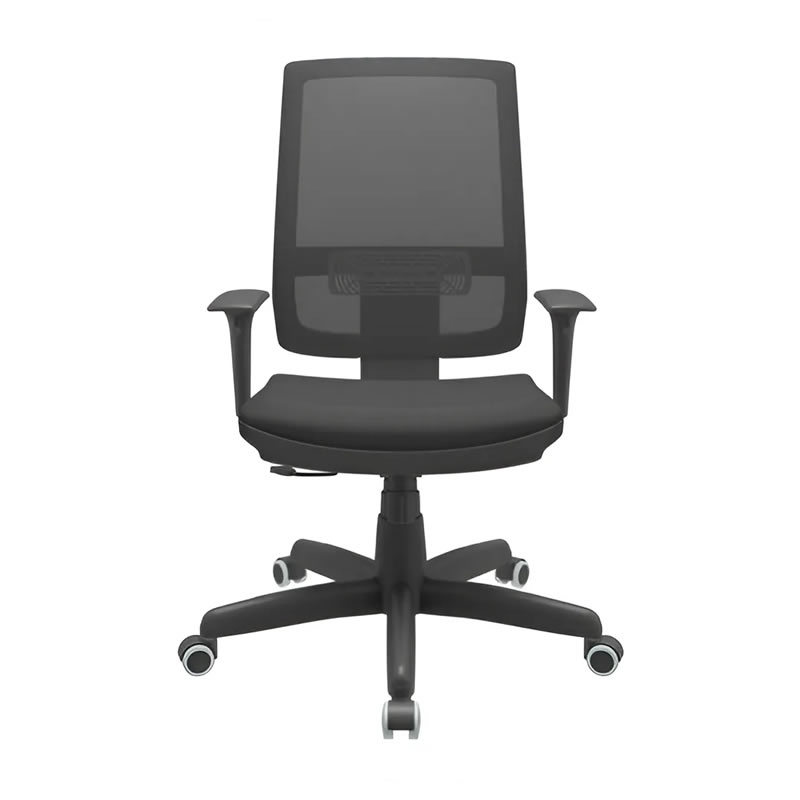 Melhor Cadeira Gamer Ergônomica: Cadeira de escritório mymax mx5 gamer ergonômica preto e verde com estofado em tecido sintético