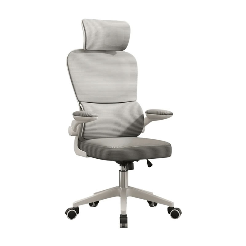 Cadeira Scarparo Ergonômica Branca/Cinza