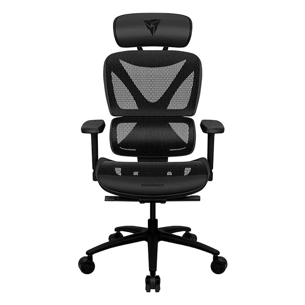 Cadeira Ergonômica Giratória Gamer ThunderX3 XTC Mesh Preta até 150kg