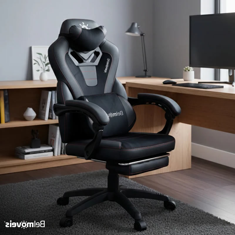 Cadeira Gamer Premium Belmóveis BM2 com Molas Ensacadas Reclinável 135° - Até 150kg