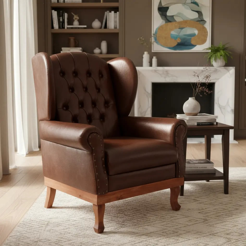 Poltrona Chesterfield Berger Aurora