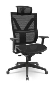 Cadeira de Escritório Presidente Plaxmetal Bix Autocompensador – O Topo de Linha Premium com Design Premiado e Tecnologia Inteligente